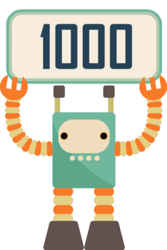 1000 robot coins
